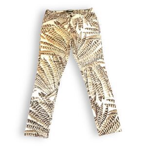 Lauren Ralph Lauren Women’s Jungle Print Slimming Stretch Pants Size 10